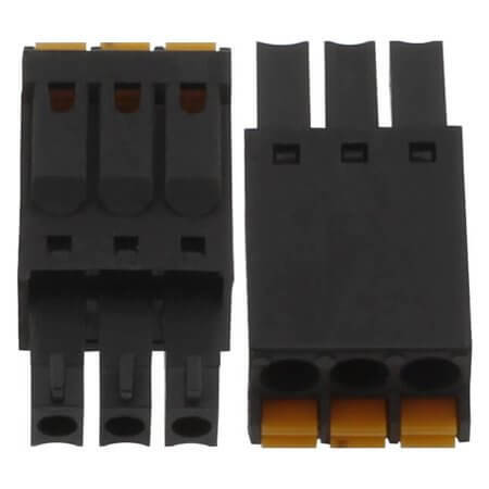15EDGKN-3.5-03P-13-00SH TERM.BLK.3.50MM 3P FEMALE BLACK PUSH - 1