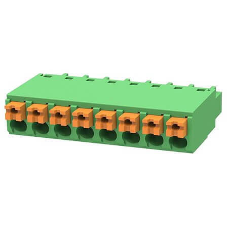 15EDGKN-3.81-08P-14-1000 TERM.BLK.3.81MM 8P FEMALE GREEN CLOSED - 1
