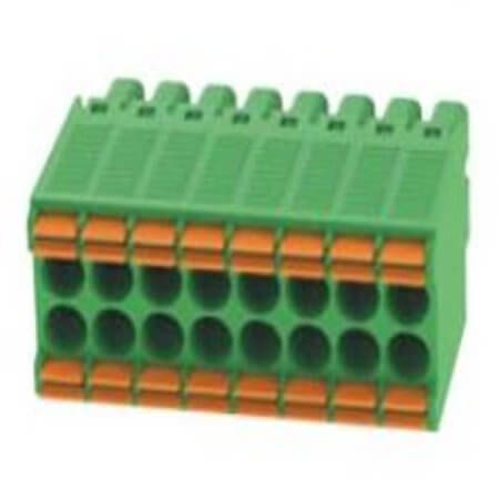 15EDGKNH-3.5-08P-14-00AH TERM.BLK.3.50MM 8PIN(2X4) FEMALE GREEN - 1