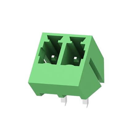 15EDGLC-3.5-02P-14-00AH TERM.BLK.3.50MM 2P 45C MALE GREEN CLOSED - 1