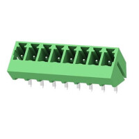 15EDGLC-3.5-08P-14-00AH TERM.BLK.3.50MM 8P 45C MALE GREEN CLOSED - 1