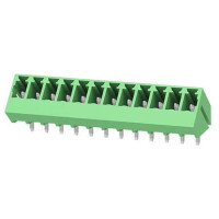 15EDGLC-3.81-12P-14-00AH TERM.BLK.3.81MM 12P 45C MALE GREEN - 1