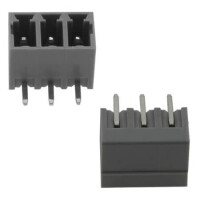 15EDGRC-3.81-03P-11-00AH TERM.BLK.3.81MM 3P 90C MALE GRAY CLOSED - 1
