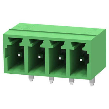 15EDGRC-3.81-04P-14-00AH TERM.BLK.3.81MM 4P 90C MALE GREEN CLOSED - 1