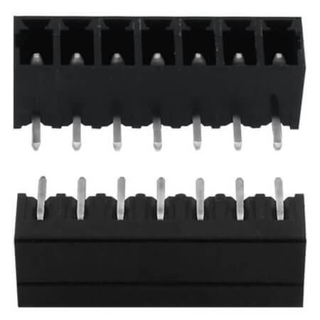 15EDGRC-3.81-07P-13-00AH TERM.BLK.3.81MM 7P 90C MALE BLACK CLOSED - 1