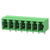 15EDGRC-3.81-07P-14-00AH TERM.BLK.3.81MM 7P 90C MALE GREEN CLOSED - 1