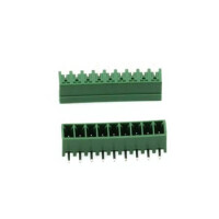 15EDGRC-3.81-09P-14 TERM.BLK.3.81MM 9P 90C MALE GREEN CLOSED - 1