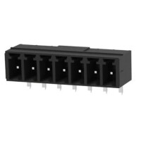 15EDGRC-THR-3.81-07P-13 TERM.BLK.3.81MM 7P 90C MALE BLACK CLOSED - 1