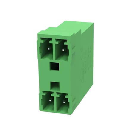 15EDGRH-3.5-04P-14-00AH TERM.BLK.3.50MM 4P 90C MALE GREEN CLOSED - 1