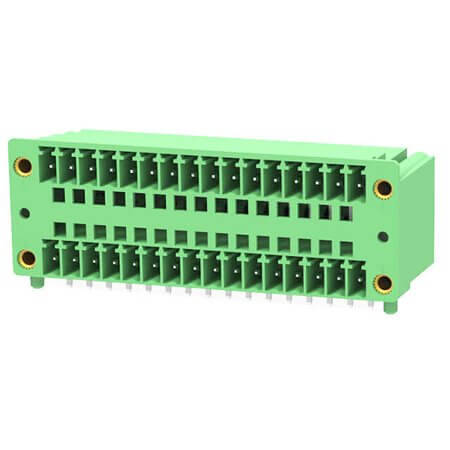 15EDGRHM-3.81-32P-14-00A TERM.BLK.3.81MM 32P MALE GREEN - 1