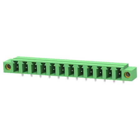 15EDGRM-5.08-12P-14-00AH TERM.BLK.5.08MM 12P 90C MALE GREEN CLOSED - 1