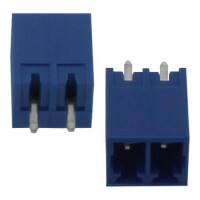 15EDGVC-3.5-02P-12-00SH TERM.BLK.3.50MM 2P 180C MALE BLUE CLOSED GAOSONG - 1