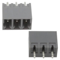 15EDGVC-3.5-03P-11-00AH TERM.BLK.3.50MM 3P 180C MALE GRAY CLOSED - 1