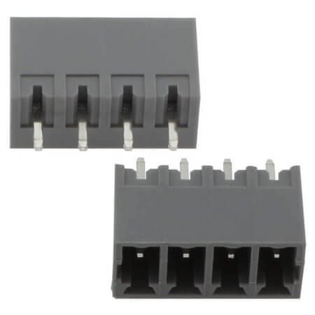 15EDGVC-3.5-04P-11-00SH TERM.BLK.3.50MM 4P 180C MALE GRAY CLOSED GAOSONG - 1