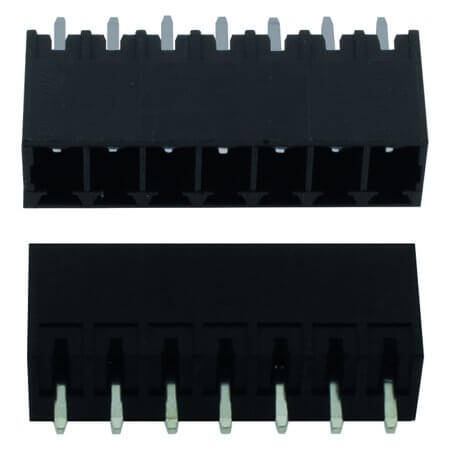 15EDGVC-3.5-07P-13-00SH TERM.BLK.3.50MM 7P 180C MALE BLACK CLOSED - 1