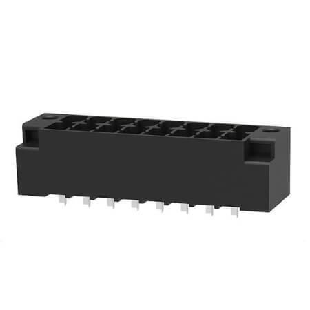 15EDGVHCM-THR-3.5-16P-13 TERM.BLK.3.5MM 16P 180C MALE BLACK CLOSED - 1