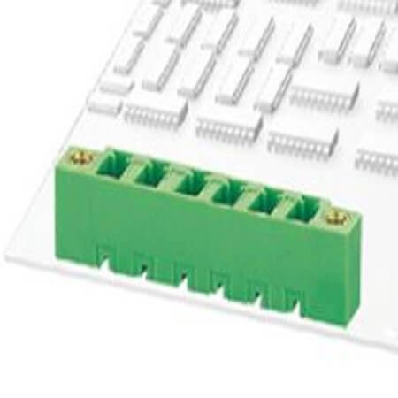 15EDGVM-5.08-02P-14-00AH TERM.BLK.5.08MM 2P 180C MALE GREEN CLOSED - 1