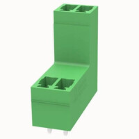 15EDGVT-3.81-08P-14-00AH TERM.BLK.3.81MM 8P 180C MALE GREEN CLOSED - 1