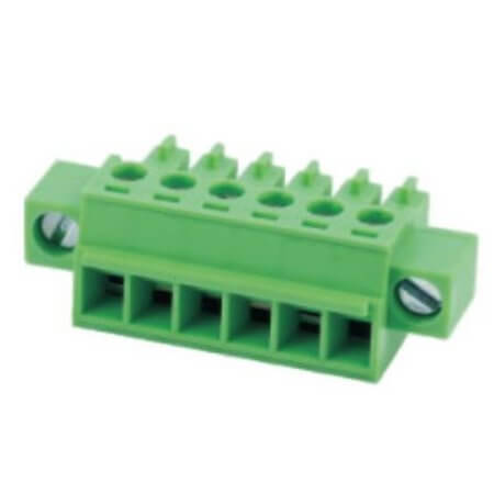 15EGTKM-3.5-04P-14-00AH TERM.BLK.3.5MM 4P FEMALE GREEN - 1