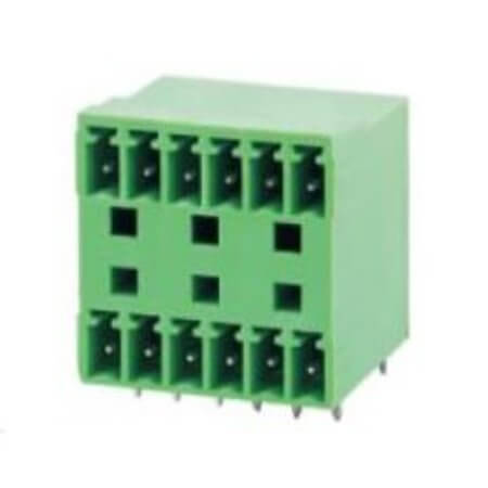 15EGTRH-3.81-04P-14-00AH TERM.BLK.3.81MM 4P 90C MALE GREEN CLOSED GOLTEN - 1