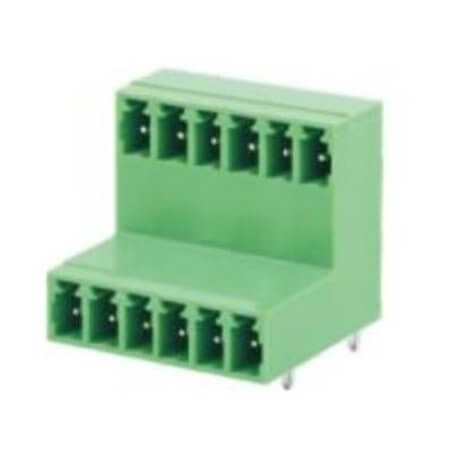 15EGTRT-3.81-12P-14-00AH TERM.BLK.3.81MM 12P 90C MALE GREEN - 1