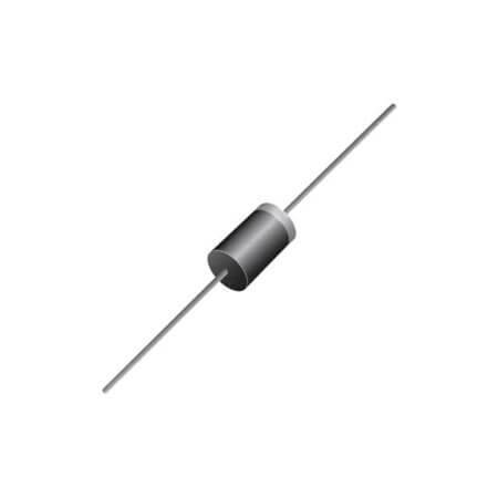 1.5KE91CA DIODE TVS 1500W 77.8V DO201 THT - 1