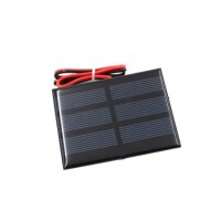 1.5V 300MA Glue Drop Solar Panel With Lead 15cm Size:60x70mm - 1