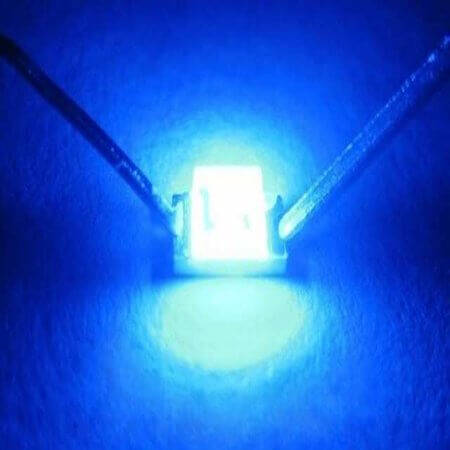 17-21SUBHC/S530-A2/TR8 LED SMD 0805 BLUE 40mcd 150° WATER CLEAR - 1