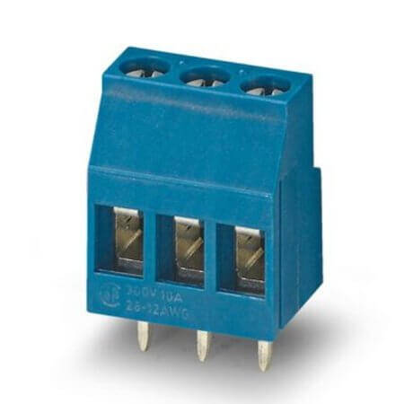 1706439 TERM.BLK.5.08MM 2P PCB TYPE BLUE - 1