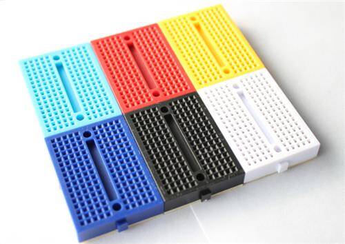 170pts Mini Breadboard SYB-170 White with Connect - 3