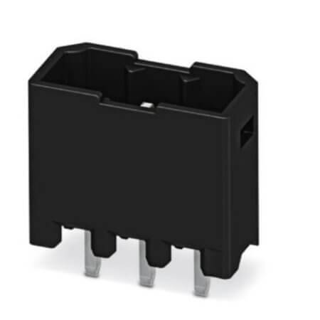 1778573- TERM.BLK.2.50MM 4P 180C MALE BLACK - 1