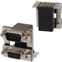 178-009-413R571 CONNECTOR D-SUB PLUG 9PIN RCPT R/A - 1