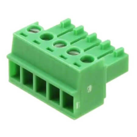 1792890000 TERM.BLK.3.81MM 5P FEMALE GREEN - 1