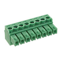 1792910000 TERM.BLK.3.81MM 8P FEMALE GREEN - 1