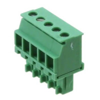1827156 TERM.BLK.3.81MM 5P FEMALE GREEN - 1