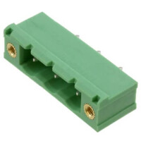 1829167 TERM.BLK.7.62MM 3P MALE GREEN PANEL MOUNT - 1