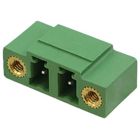 1847466 TERM.BLK.5.08MM 2P 90C MALE GREEN CLOSED - 1