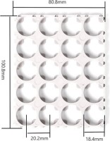 18.4mm Delik Çaplı Yanmaz 4x5 20'li 18650 Pil Tutucu - 4