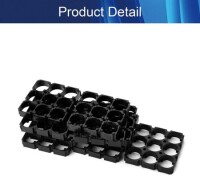 18.5mm Delik Çaplı 3x3 9'lu 18650 Pil Tutucu - 5