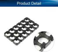 18.5mm Delik Çaplı 3x6 18'li 18650 Pil Tutucu - 4