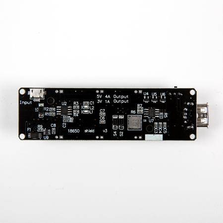 18650 Battery Holder Development Board V3 Overcharge Protection 5V Compatible with Raspberry Pi 3B/3B+ - 7