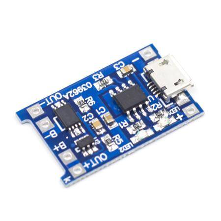 18650/TP4056 1A 3.7-4.2V Lipo Battery Charging Board Micro USB With current protection - 2
