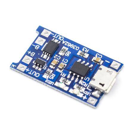 18650/TP4056 1A 3.7-4.2V Lipo Battery Charging Board Micro USB With current protection - 3