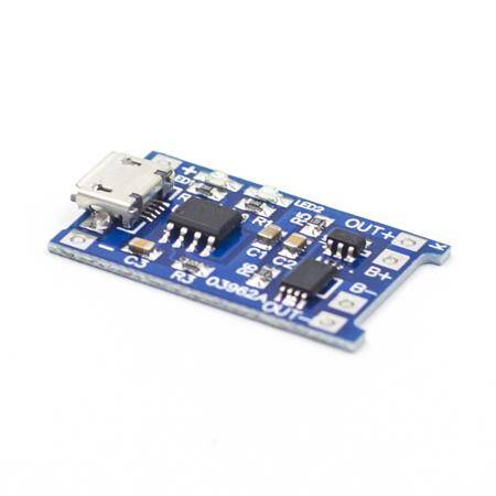 18650/TP4056 1A 3.7-4.2V Lipo Battery Charging Board Micro USB With current protection - 5