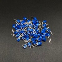 18mm Leg 234 Rectangular LED Water Clear Red Use 2V 20mA - 5