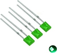 18mm Leg 257 Rectangular LED Water Clear Yellow Green Use 2V 20mA - 4
