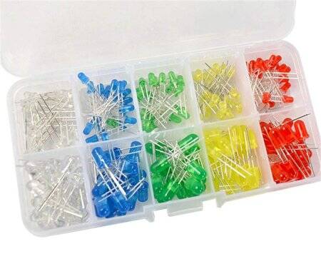 18mm Leg 3mm 4PIN LED RGB CC Use 3V 20mA - 3