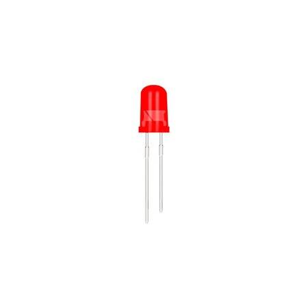 18mm Leg LED 5mm Red - 2