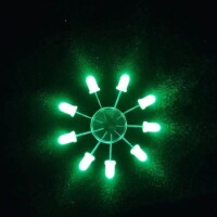 18mm Leg LED 5mm White - 5
