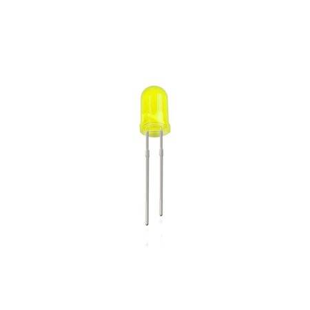 18mm Leg LED 5mm Yellow - 6